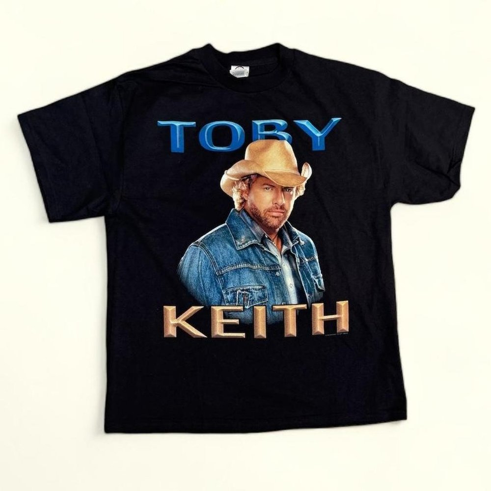 2005 TOBY KEITH "I'm As Good Once As I Ever Was" Concert Tour (LARGE) T-Shirt